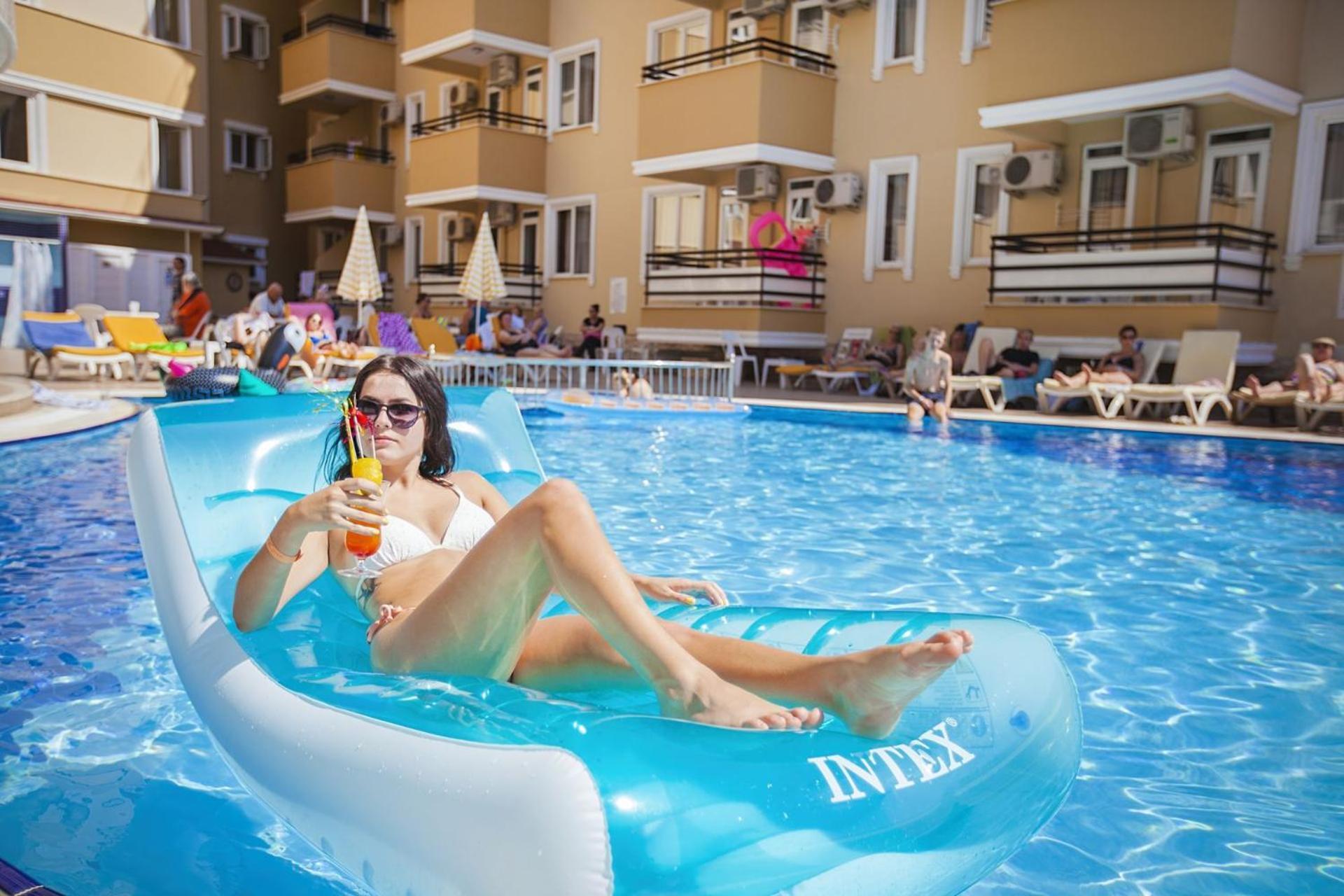 Kleopatra Ada Hotel Alanya Exterior foto